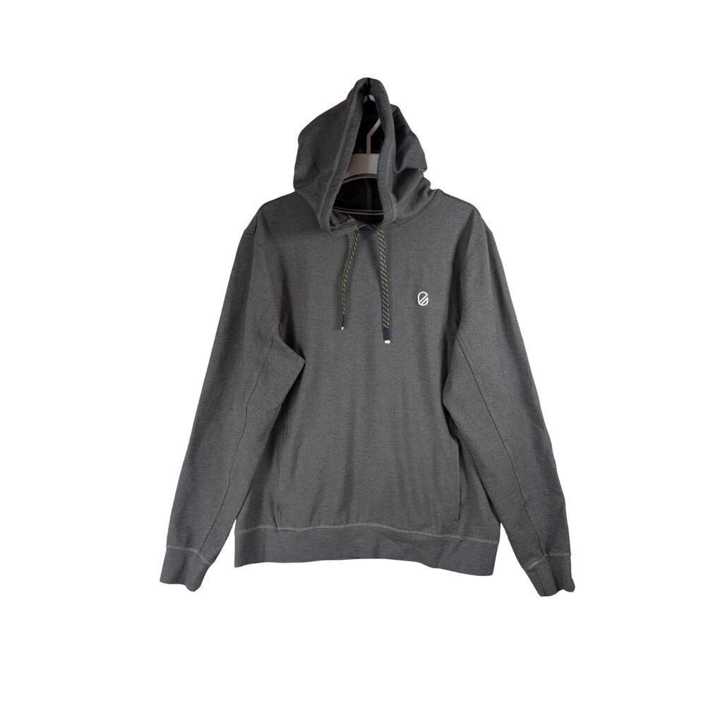 Extracurricular Techsoft Hoodie Pullover Sweatshirt Gray Mens Size Medium M USED